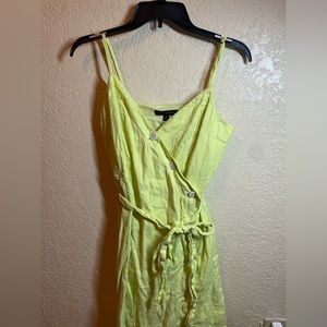 Banana Republic lime/neon green dress size 8
